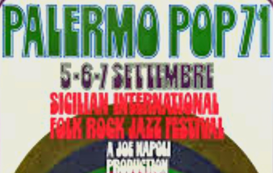 Locandina Palermo pop 1971